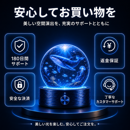 BVJ® 2026 PRO MAX 5Dスマート・ワールド・プロジェクター 🌎 Bluetooth操作と効果音で、100種類以上の没入型世界を創り出そう
